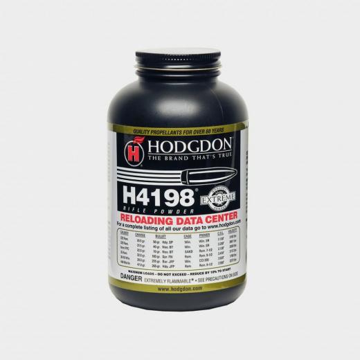 Hodgdon H4198 Pólvora Datos de Cargas