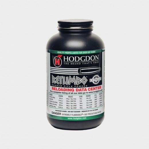 Hodgdon Retumbo Pólvora Datos de Cargas