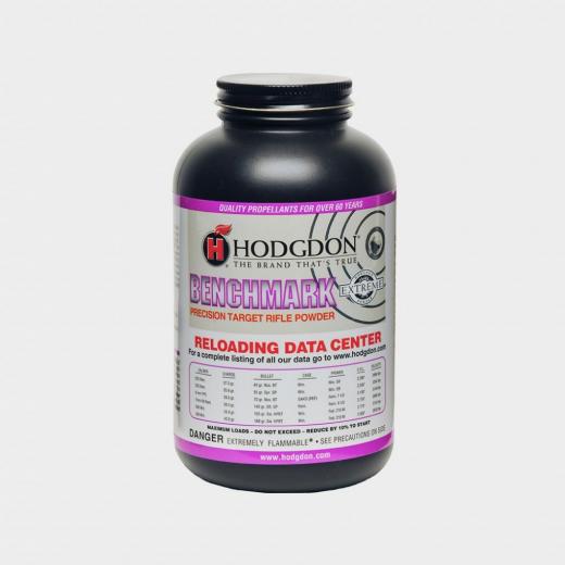 Hodgdon Benchmark Pólvora Datos de Cargas